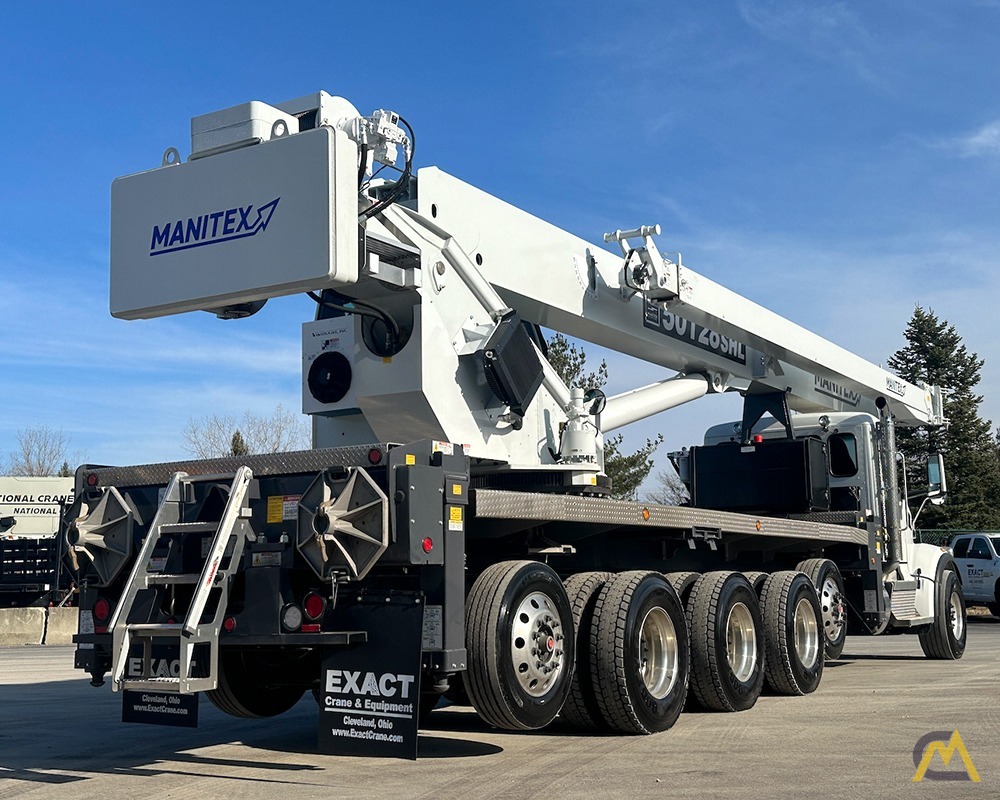Manitex 50128SHL Boom Truck Crane on  Peterbilt 567 5