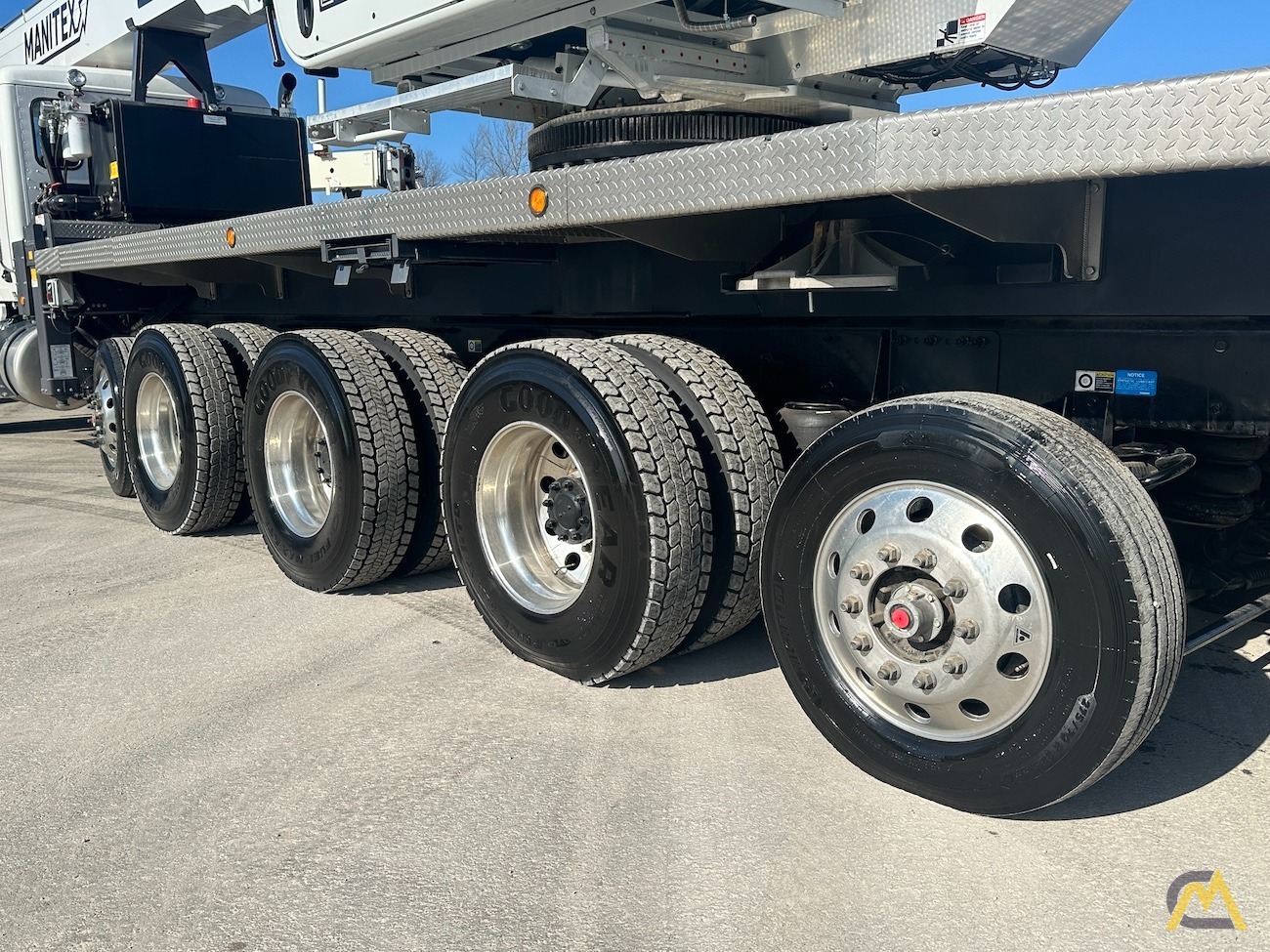 Manitex 50128SHL Boom Truck Crane on  Peterbilt 567 15