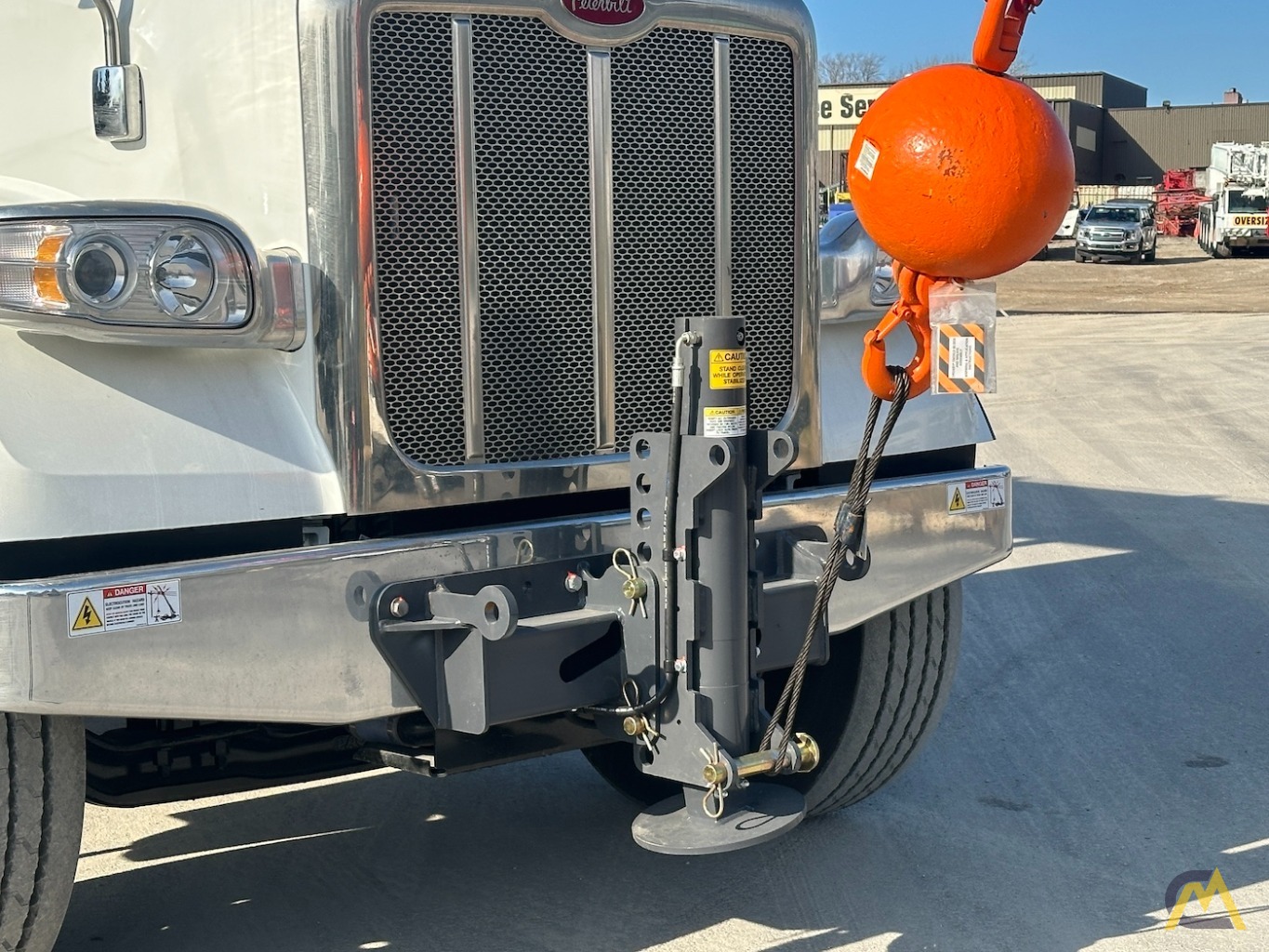 Manitex 50128SHL Boom Truck Crane on  Peterbilt 567 17