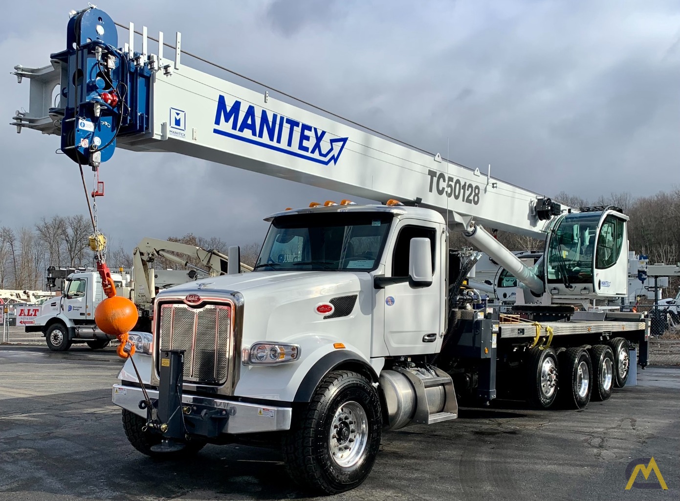 NEW Manitex TC50128S 50-Ton Boom Truck Crane 0