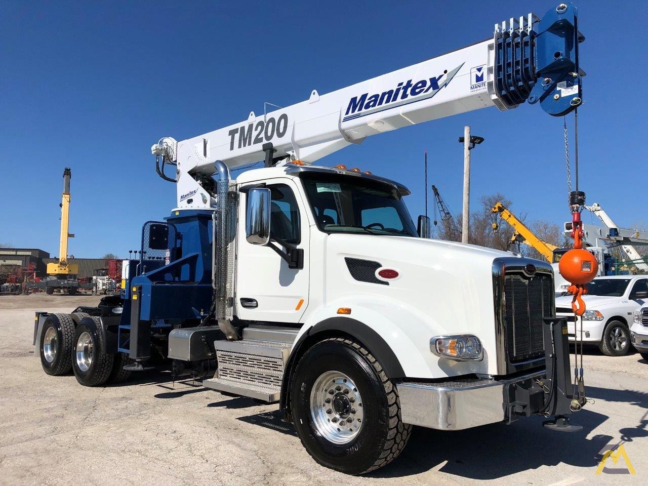NEW Manitex TM200 mounted on NEW 2019 Peterbilt 567 Tractor 0
