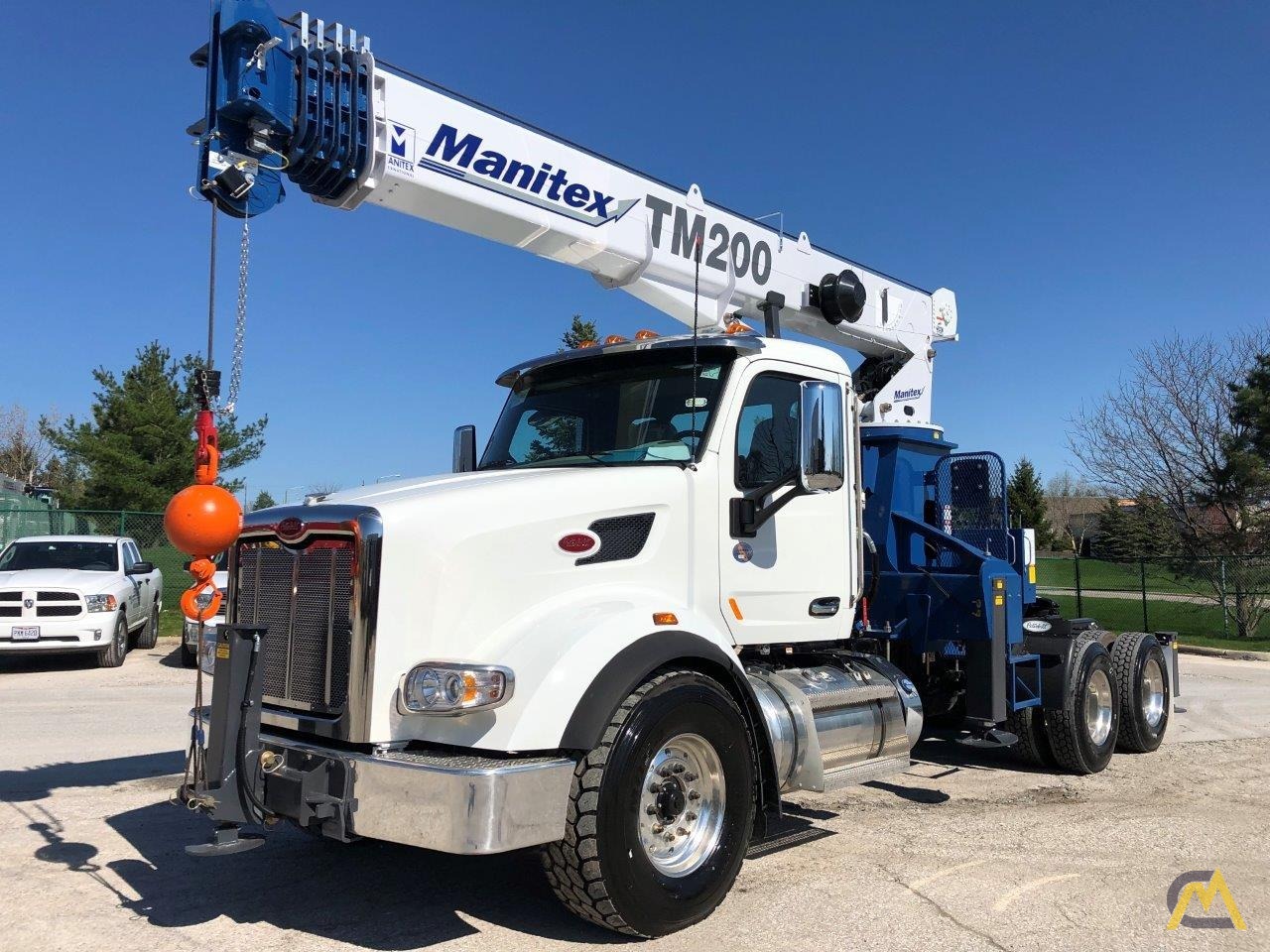 NEW Manitex TM200 mounted on NEW 2019 Peterbilt 567 Tractor 4
