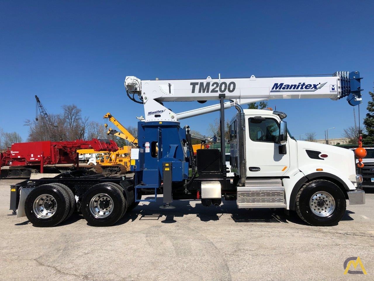 NEW Manitex TM200 mounted on NEW 2019 Peterbilt 567 Tractor 1
