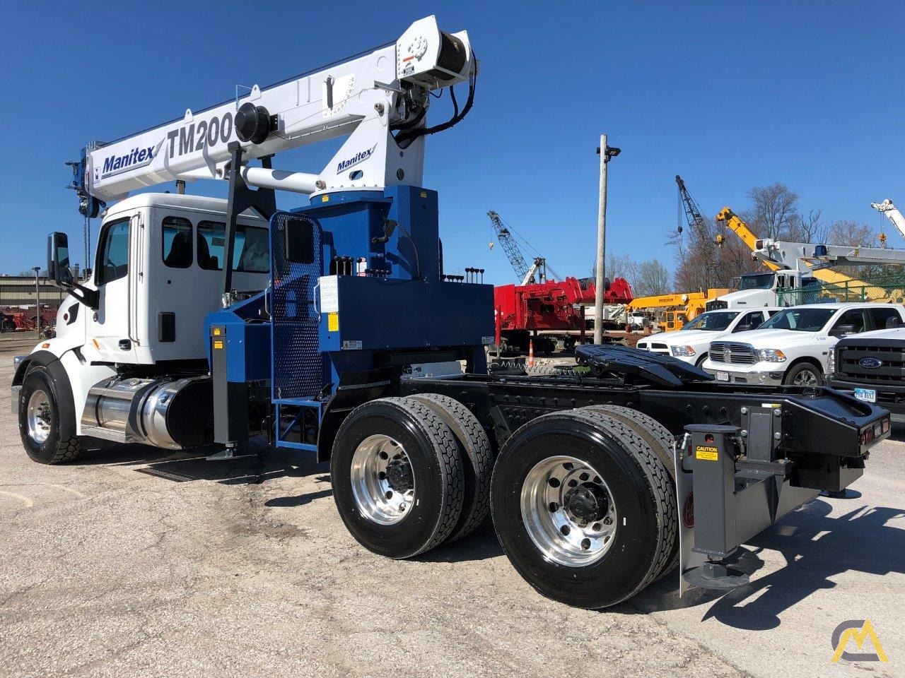NEW Manitex TM200 mounted on NEW 2019 Peterbilt 567 Tractor 6
