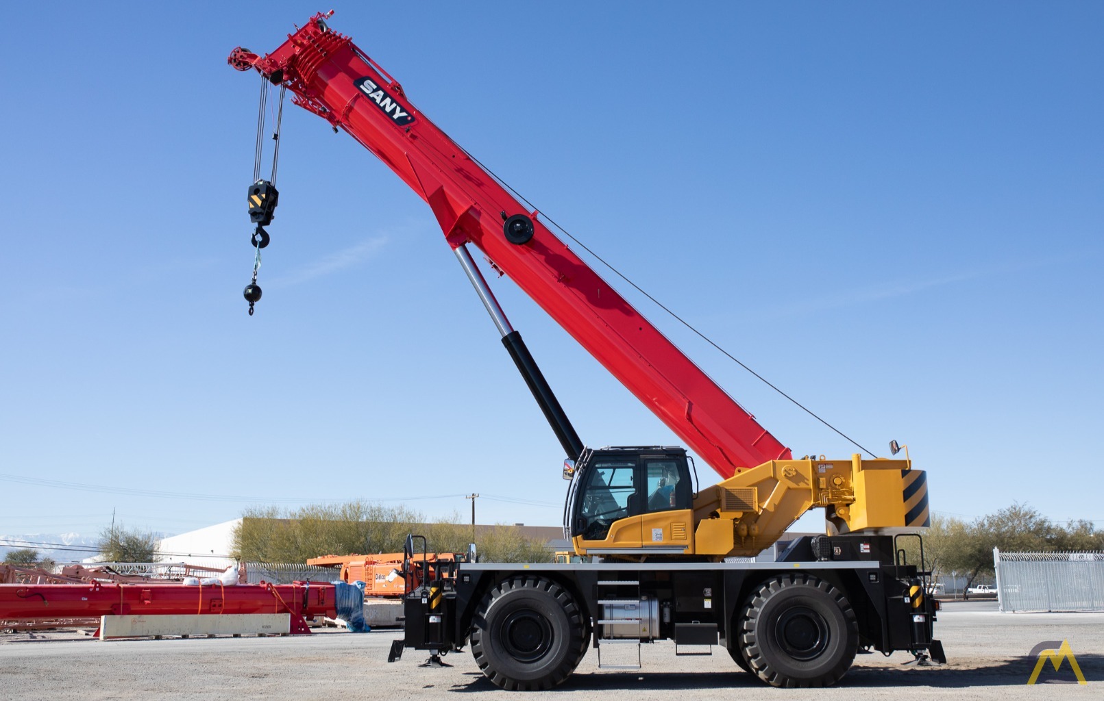 New SANY America Rough Terrain Crane Model SRA350A 1