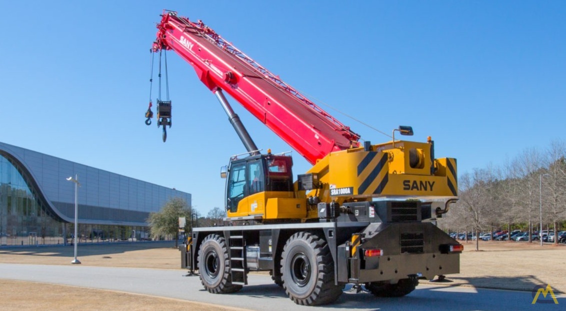 NEW Sany SRA1000A Rough Terrain Crane 0