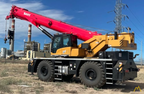 New Sany SRA750A Rough Terrain Crane 0