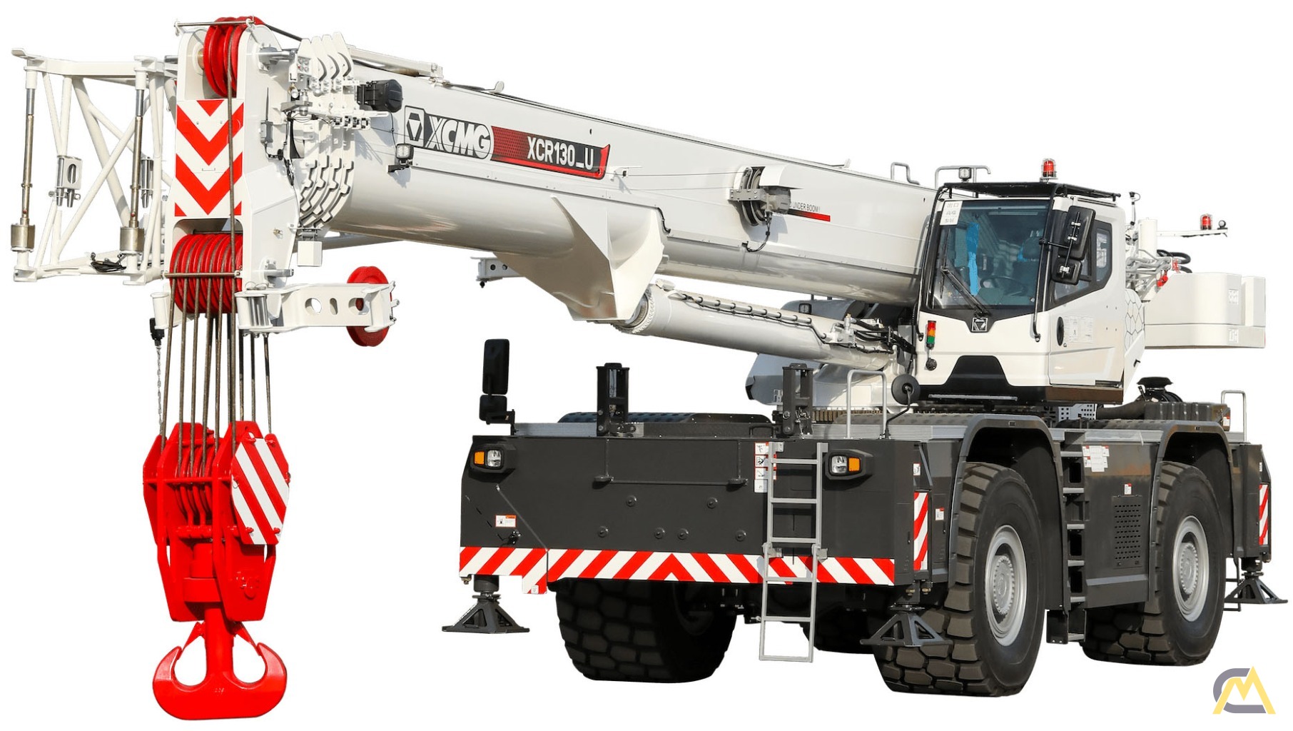 North American XCMG XCR130U Rough Terrain Crane