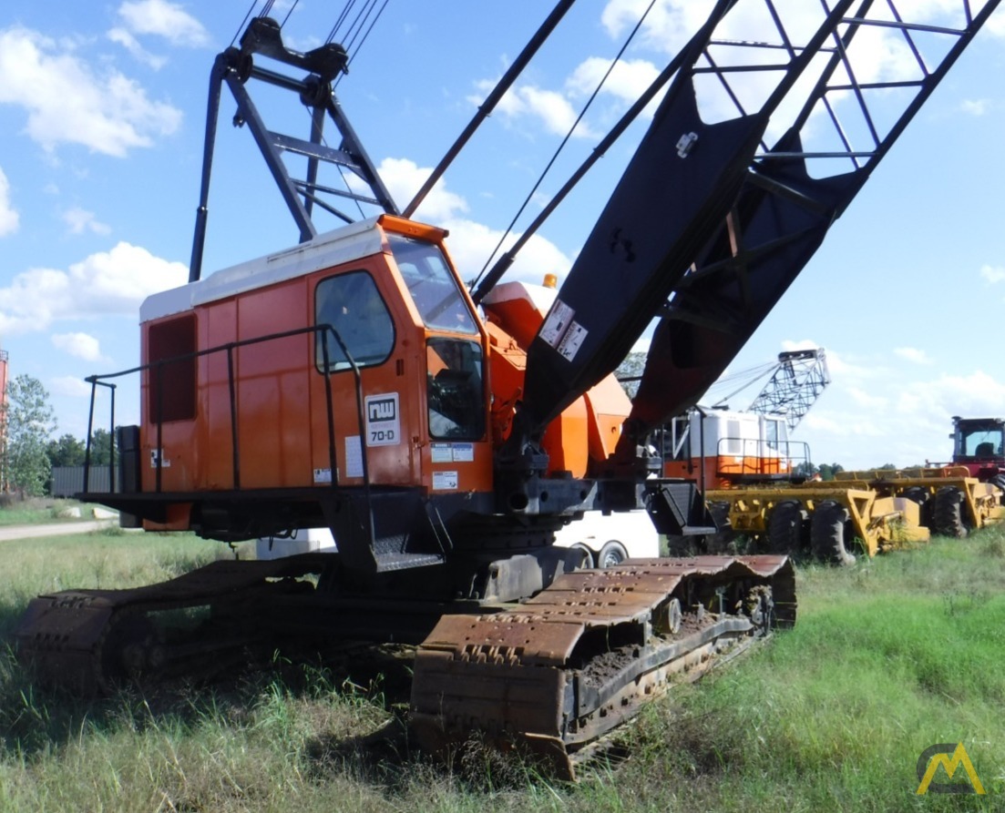 Northwest 70-D, 80-ton Lattice Boom Crawler Crane; CranesList ID: 240 0