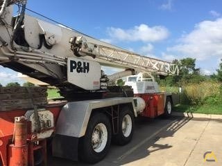 P & H CNT350 35-Ton Telescopic Boom Truck Crane 1