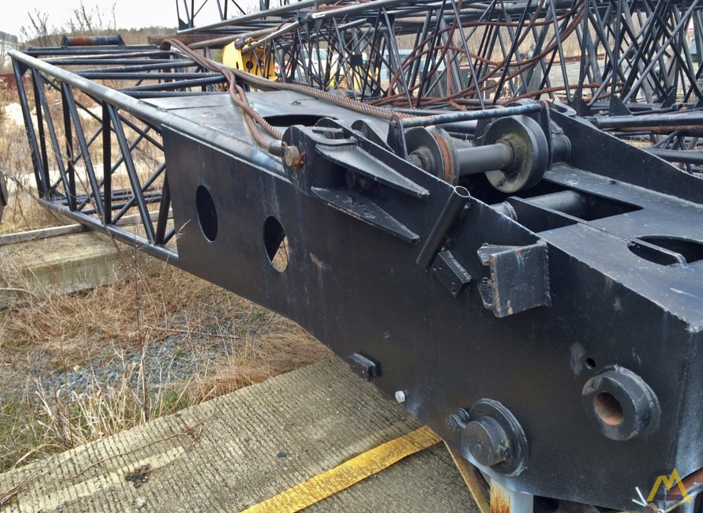 P&H 9125-TC 140-Ton Lattice Boom Truck Crane 12
