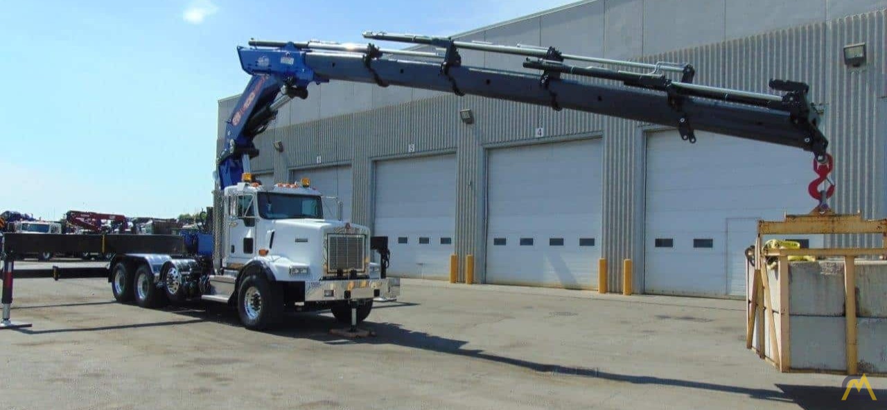 PM 100026 SP 19.6ton Articulating Knuckle Boom Crane on Kenworth T800