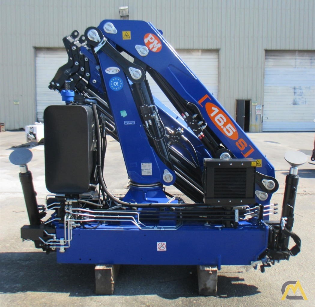 PM 16524 S 16ton Articulating Knuckle Boom Crane For Sale Hoists