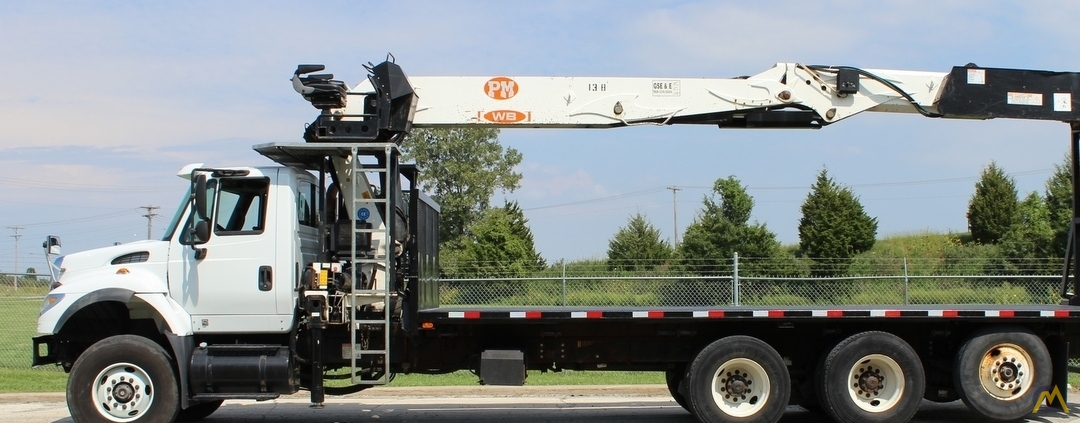 PM WB 60' 3.09-Ton Truck Mounted Telescopic Boom Truck Crane 3