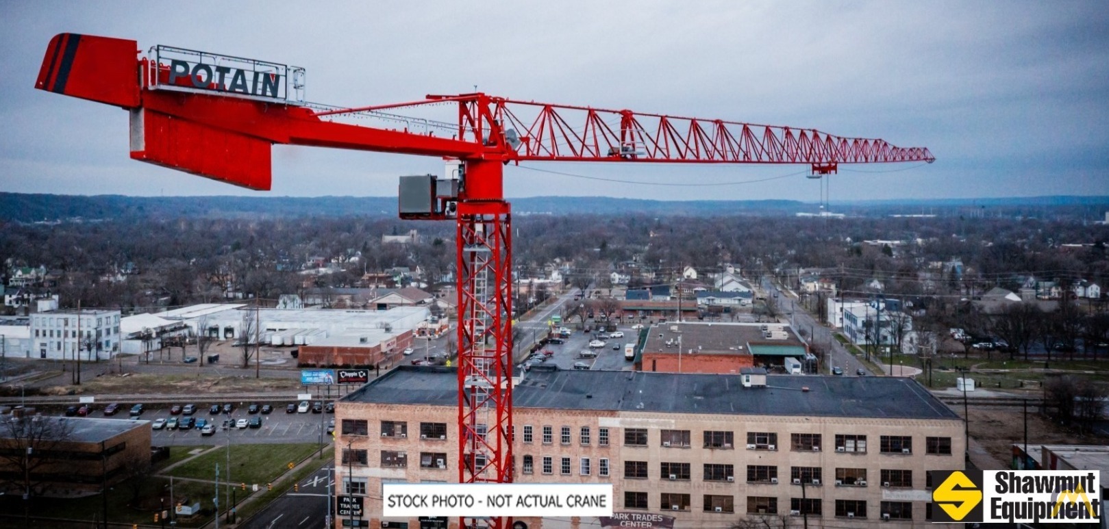 Potain MDT 219 J10 Flat Top Tower Crane 0