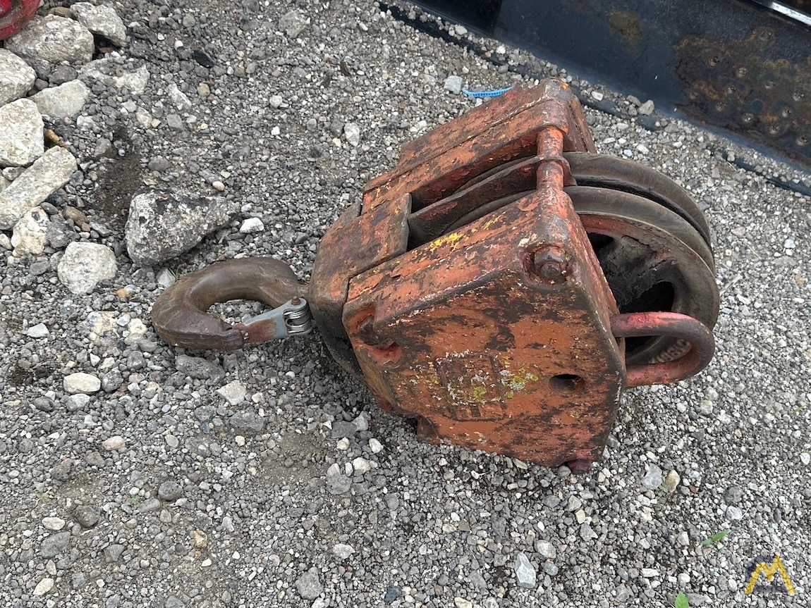 Replacement Hook Block – 2 Sheave, 350 lbs 2