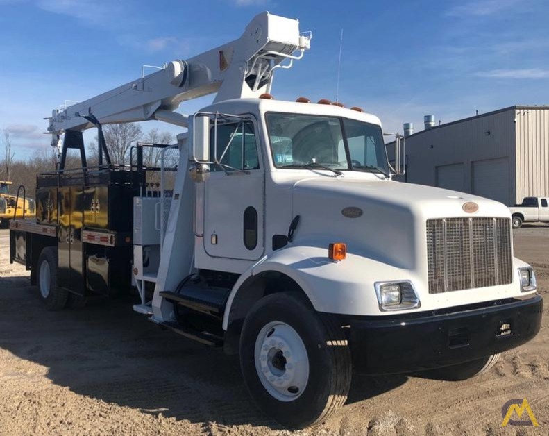 RO Corporation (Terex) TC 2857 14.4-ton Boom Truck Crane on Peterbilt 330 4