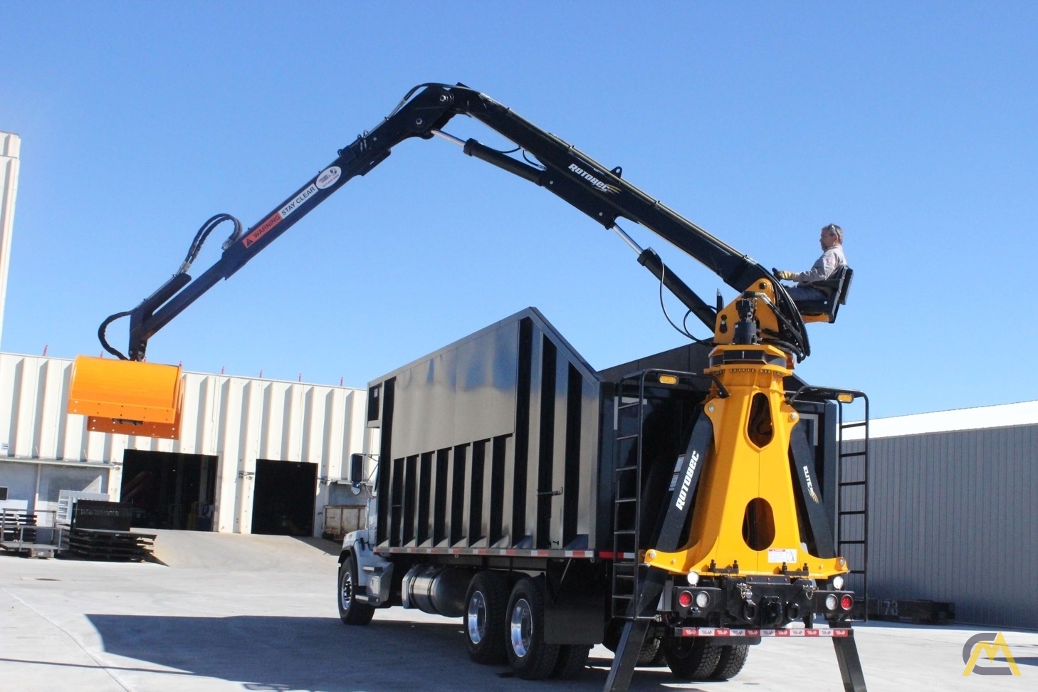 Rotobec ELITE 910 MT26 4.39ton Material Handler Crane For Sale Grapple