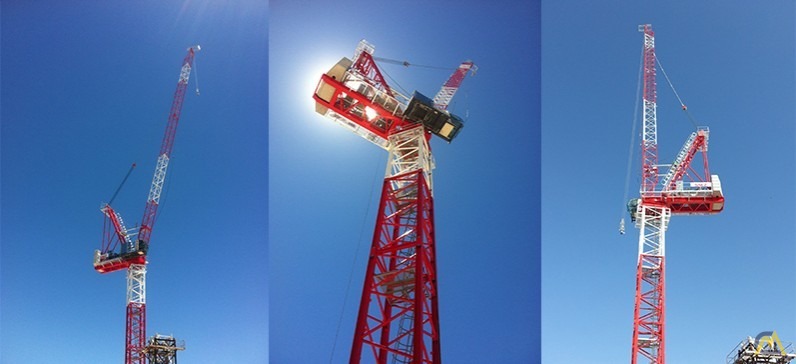 Saez SL 450 26-Ton Luffing Jib Tower Crane For Sale Hoists