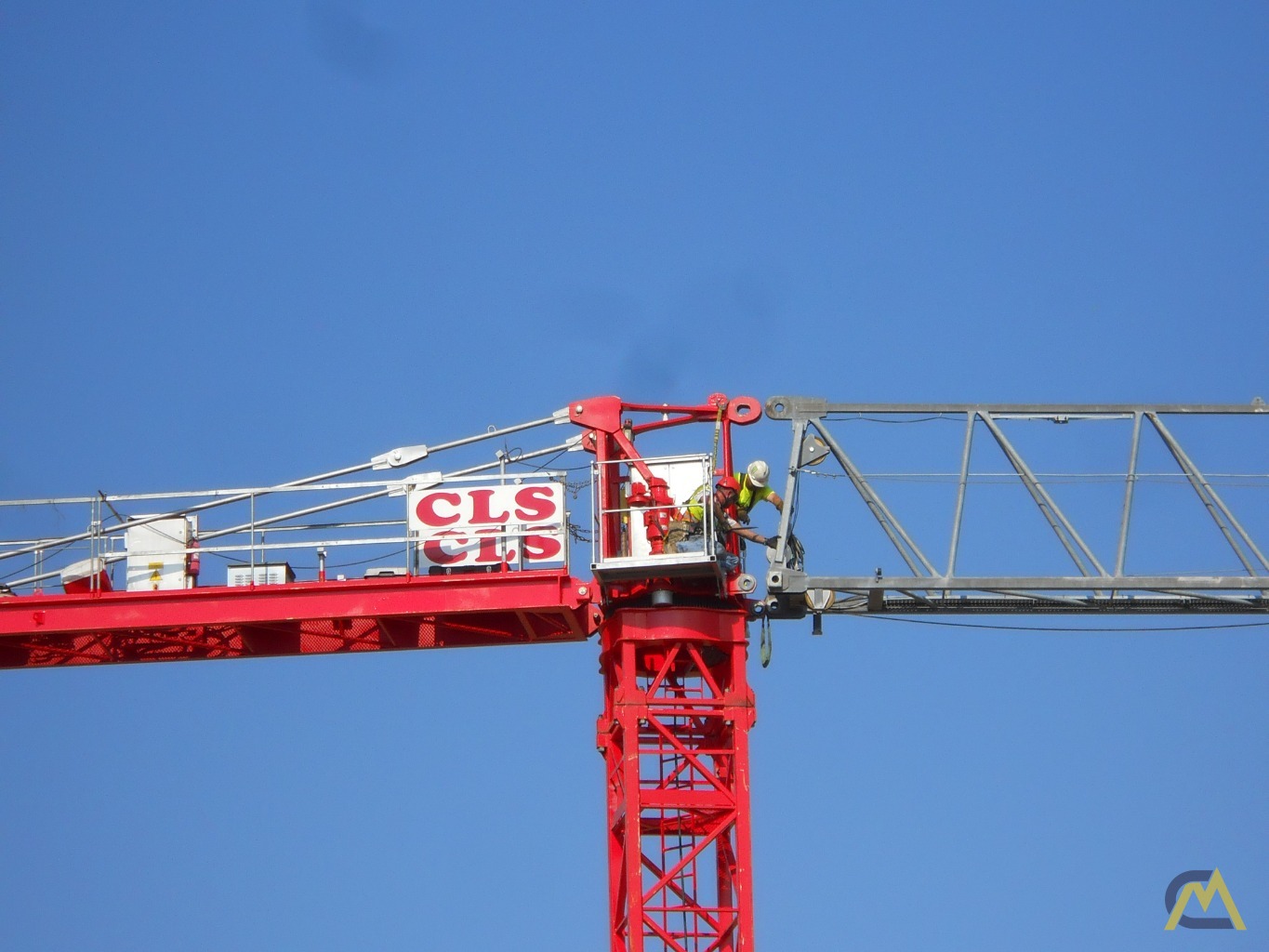 Saez TL 55, 5.51-Ton Flat Top Tower Crane 5