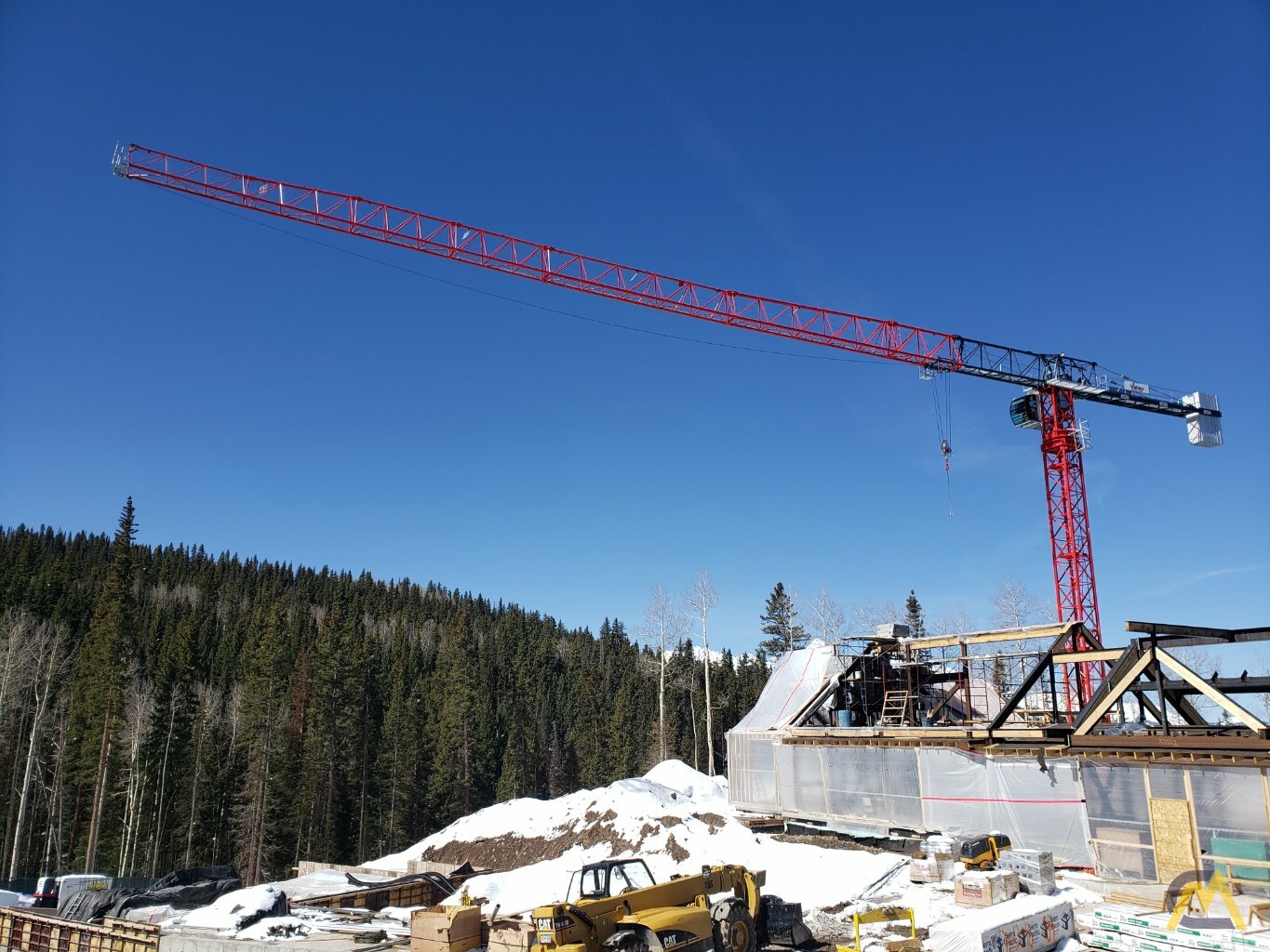 Saez TLS 65 10T 11-Ton Tower Crane 0