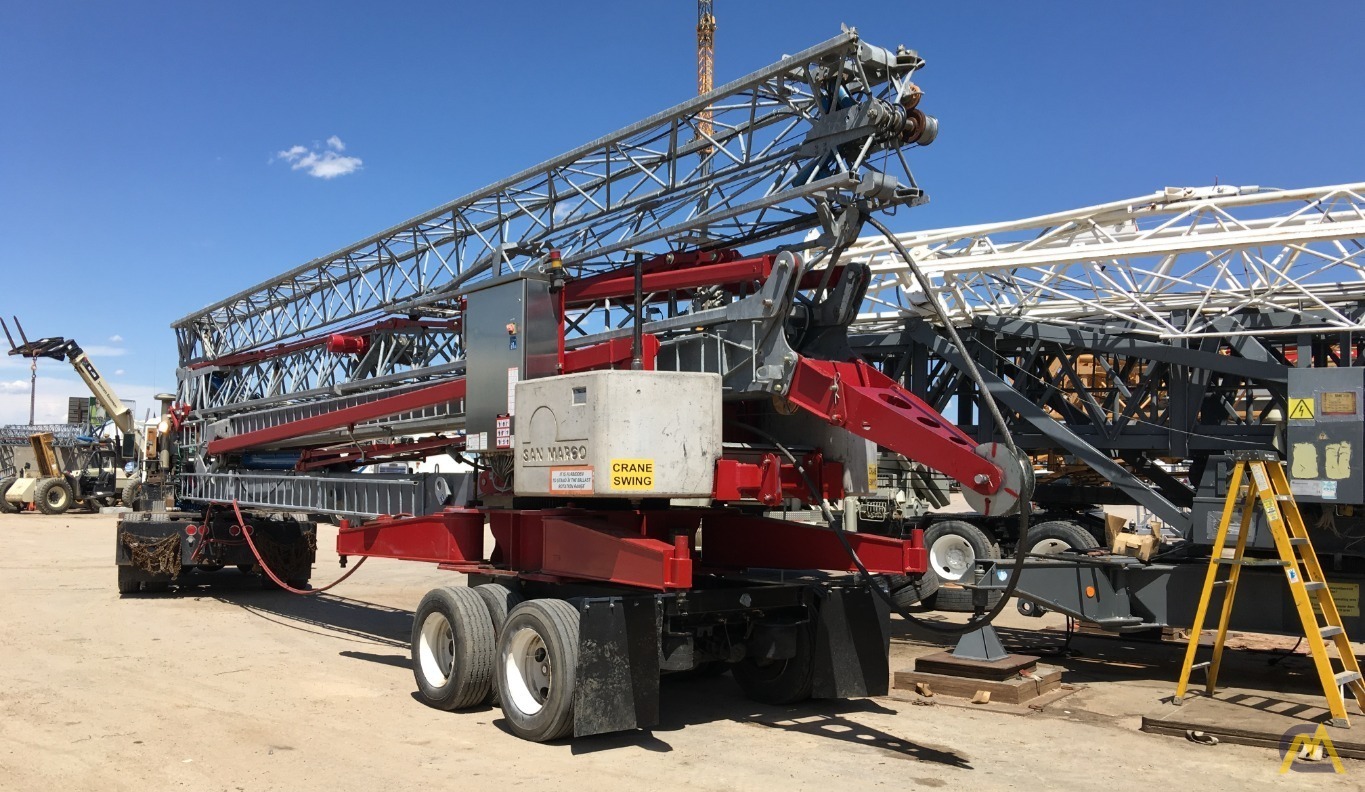 San Marco SMH 351 Self Erecting Tower Crane 0