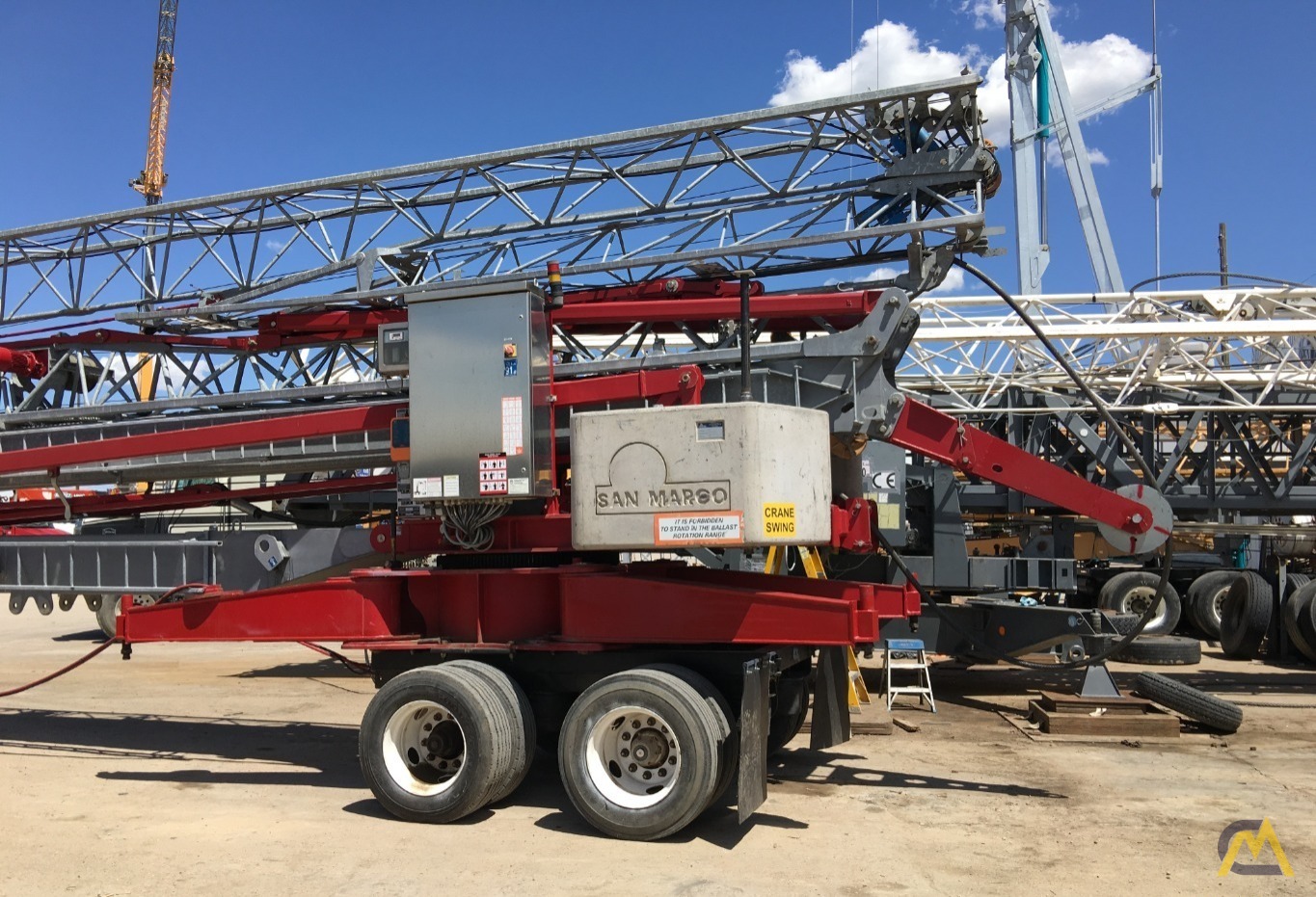 San Marco SMH 351 Self Erecting Tower Crane 1