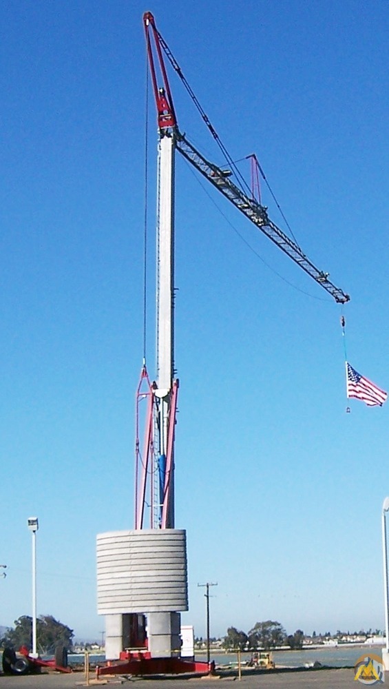 San Marco SMH 351 Self Erecting Tower Crane 9