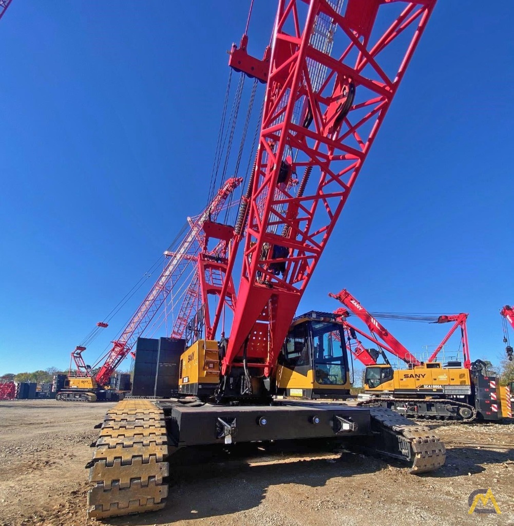 Sany SCA1000A Lattice Boom Crawler Crane 5