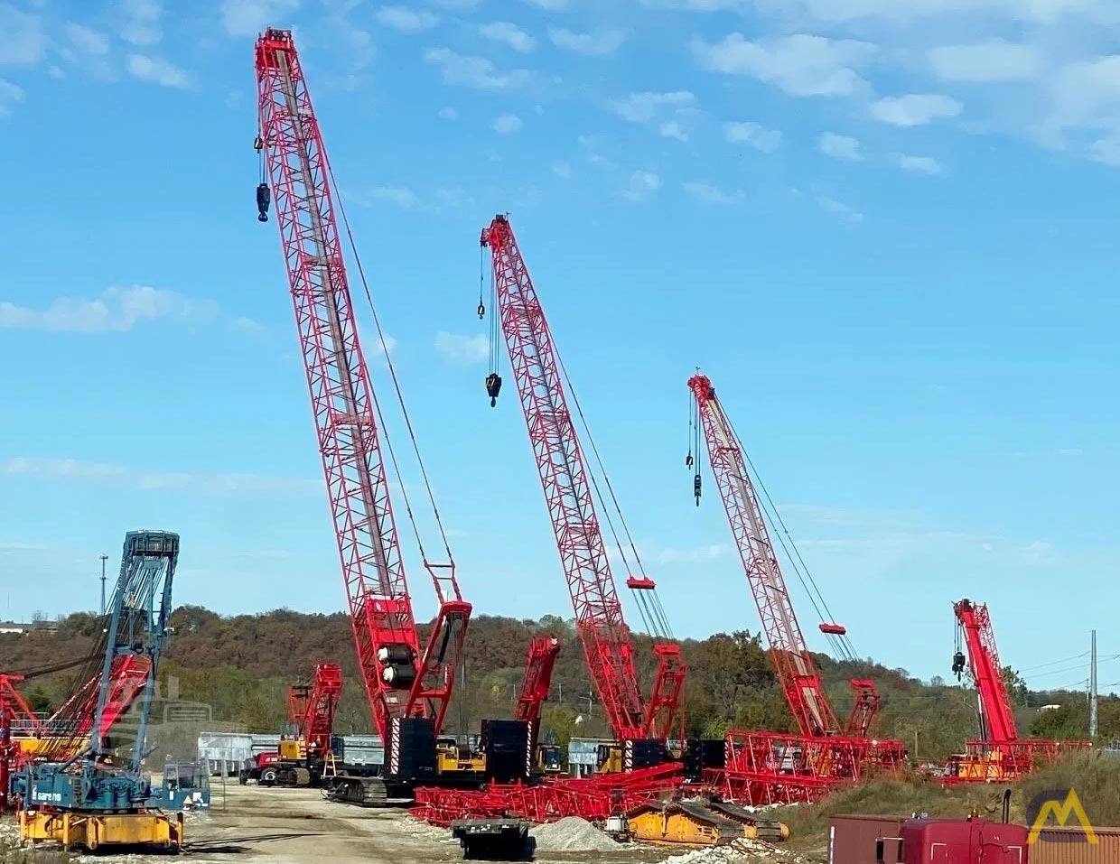 Sany SCA1000A Lattice Boom Crawler Crane 6