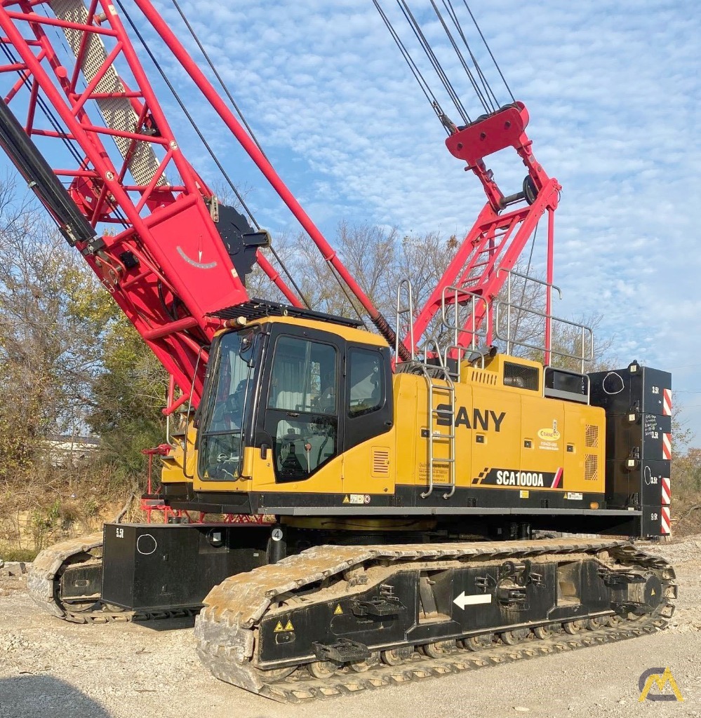 Sany SCA1000A Lattice Boom Crawler Crane 1