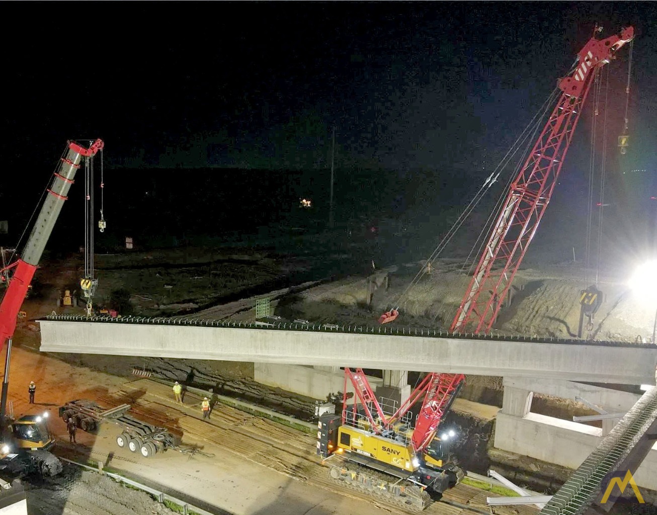 Sany SCA1000A Lattice Boom Crawler Crane 13