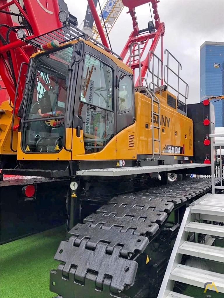 Sany SCA1000A Lattice Boom Crawler Crane 3