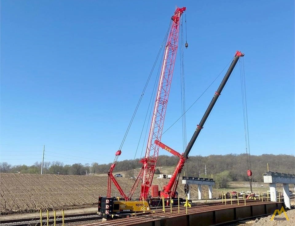 Sany SCA1000A Lattice Boom Crawler Crane 7
