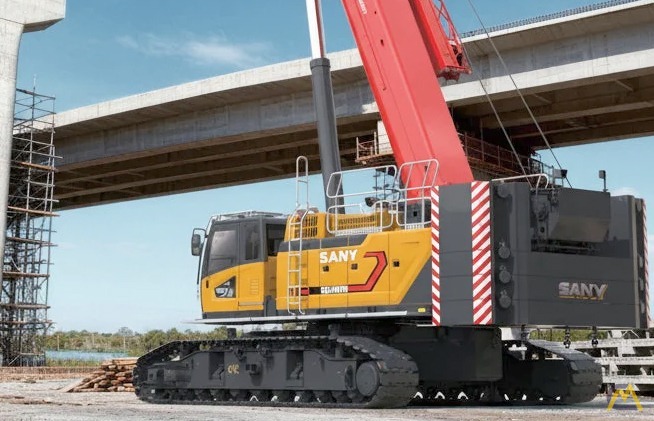Sany SCA1100TB Telescopic Boom Crawler Crane