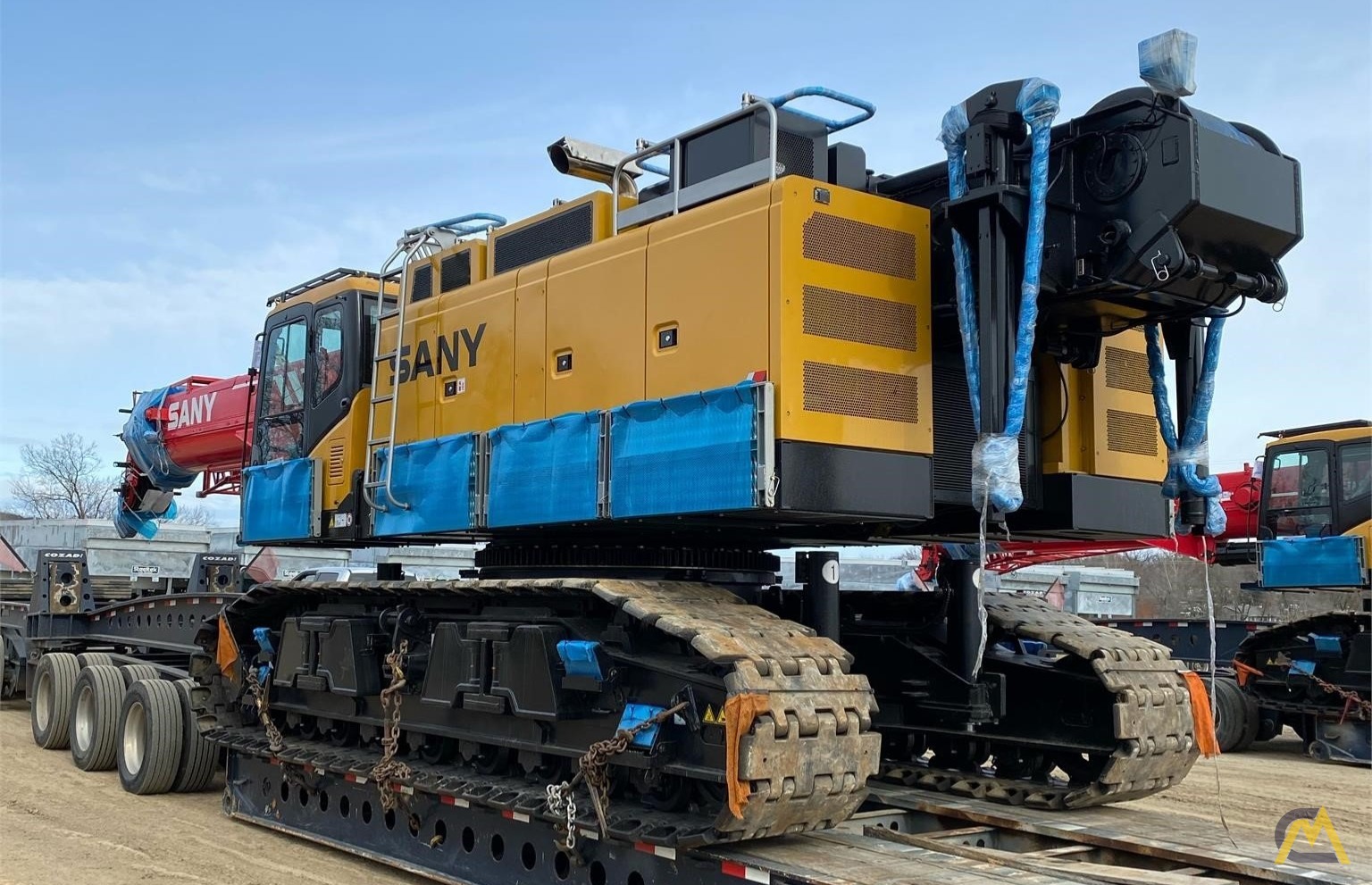 Sany New SCA900TB 90-ton Telescopic Boom Crawler Crane 3-Year Factory Warranty  5