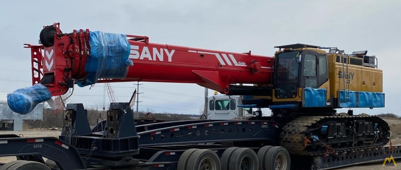 Sany New SCA900TB 90-ton Telescopic Boom Crawler Crane 3-Year Factory Warranty  3