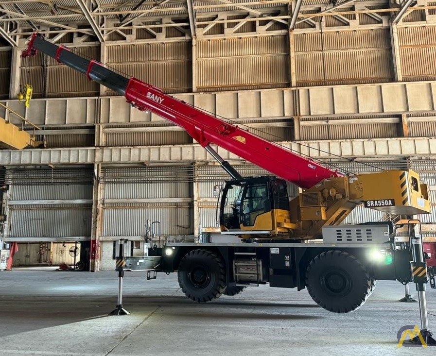Sany SRA550A Rough Terrain Crane 0