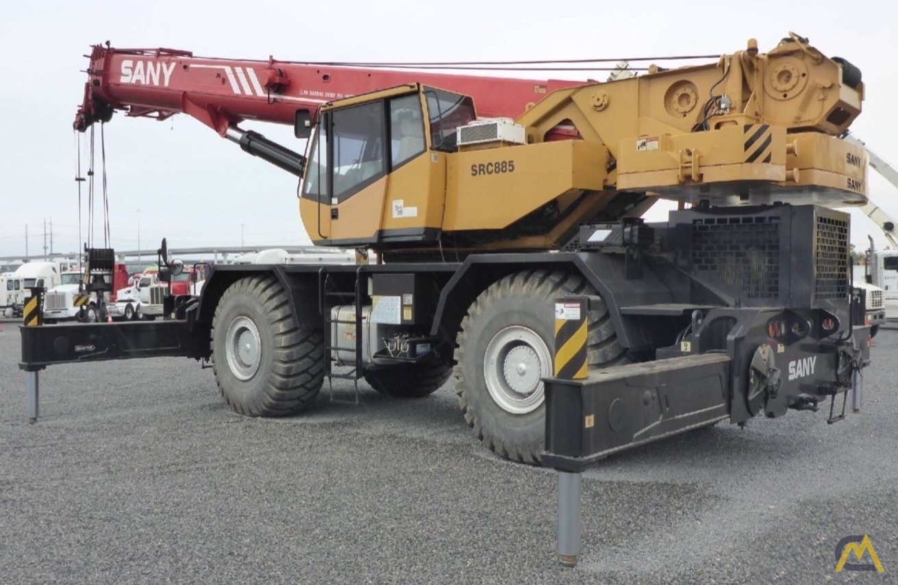Sany SRC885 85-Ton Rough Terrain Crane 2