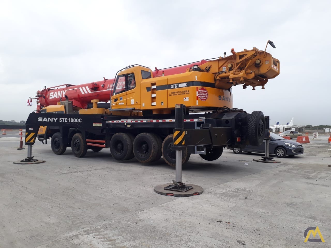 Sany STC1000C 100-Ton Telescopic Truck Crane 1