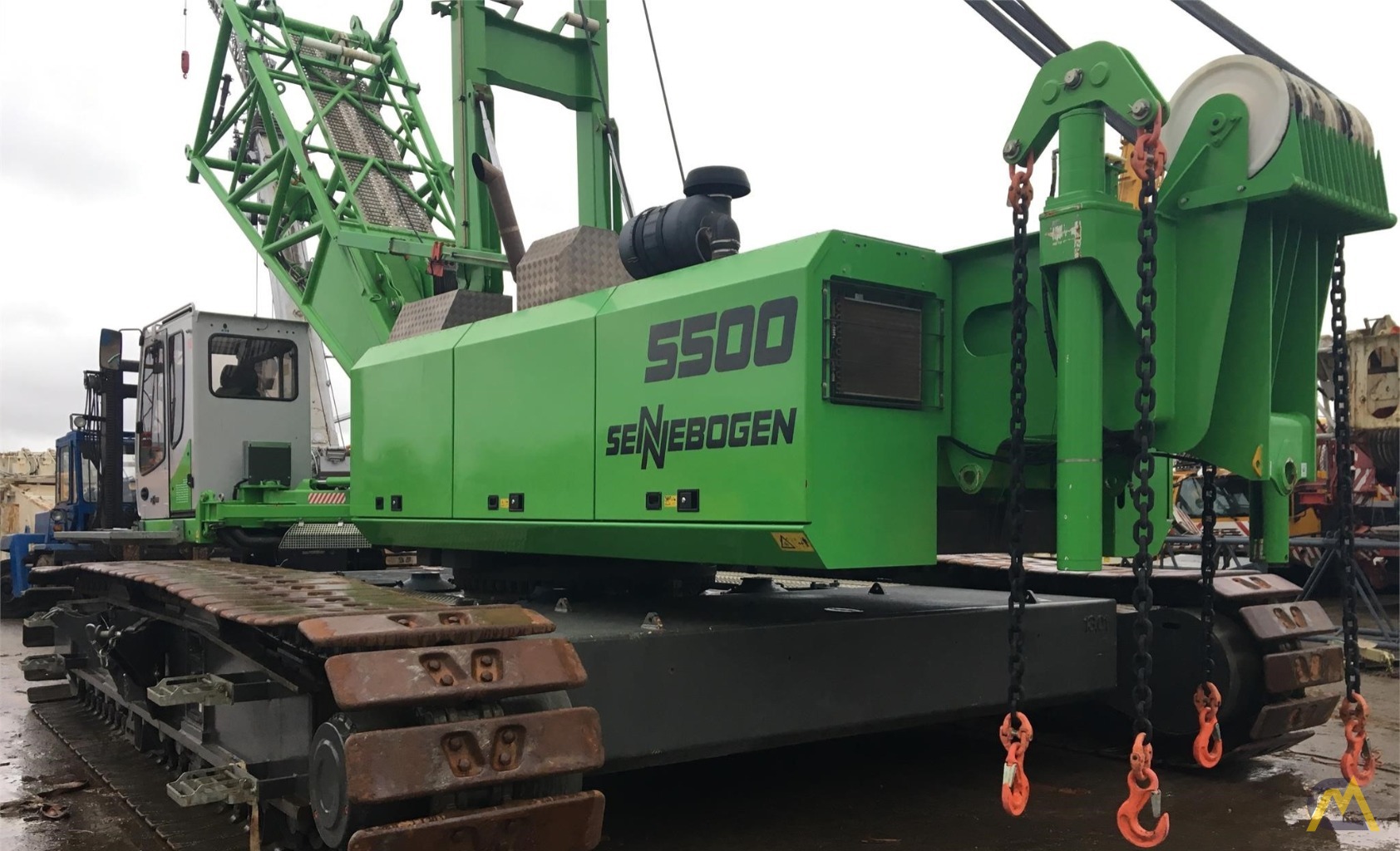 Sennebogen 5500 180-Ton Lattice Boom Crawler Cranes 0