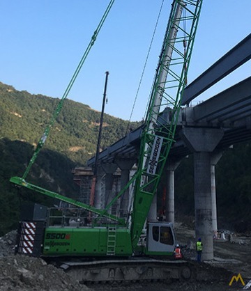 Sennebogen 5500 R 180-Ton Lattice Boom Crawler Crane 0