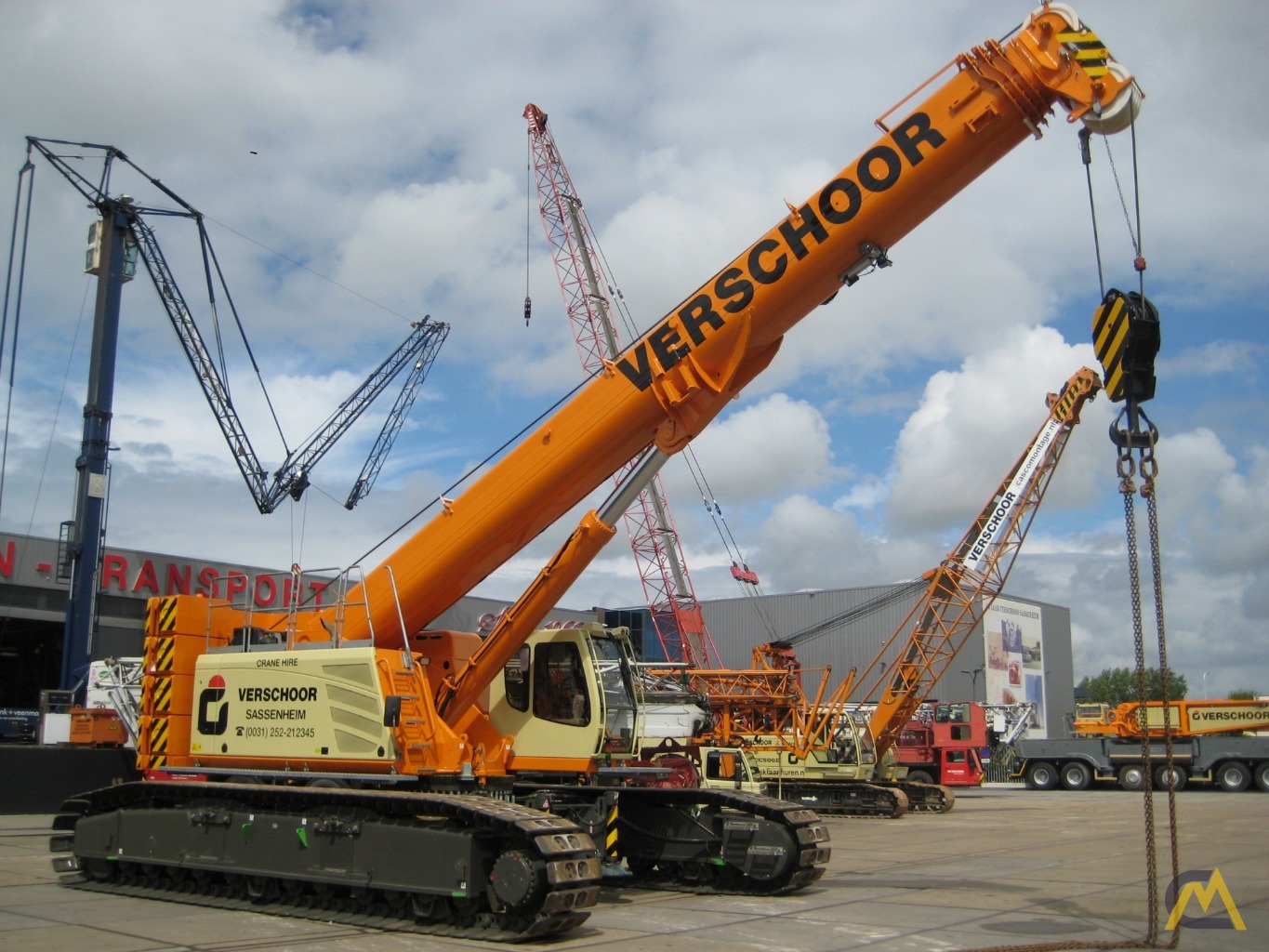 Sennebogen 6113 E 120-ton Telescopic Boom Crawler Crane 3