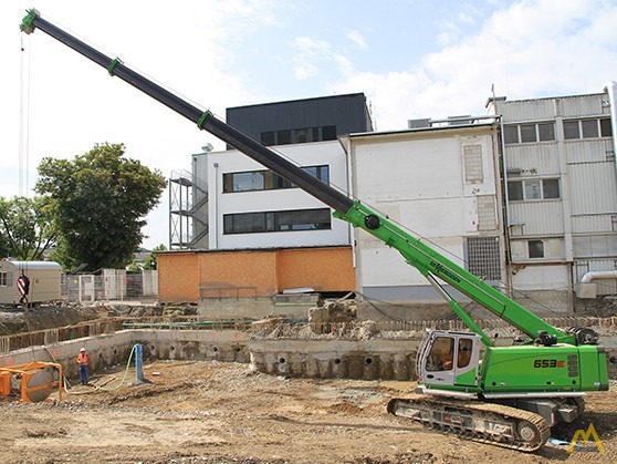 Sennebogen 653 R Telescopic Boom Crawler Crane 2