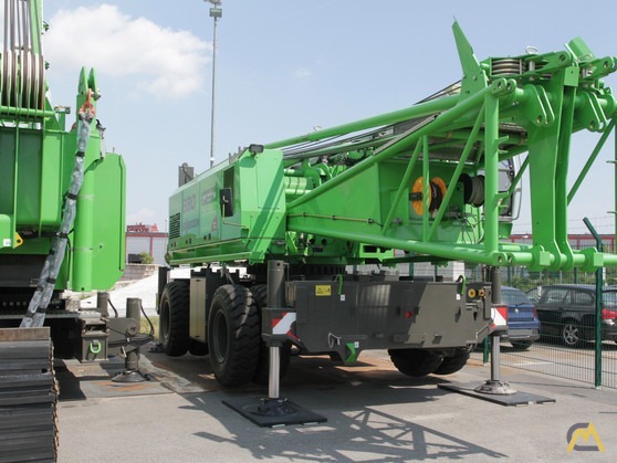 Sennebogen 680 HMC 45-ton Lattice Boom Wheeled Crane 1