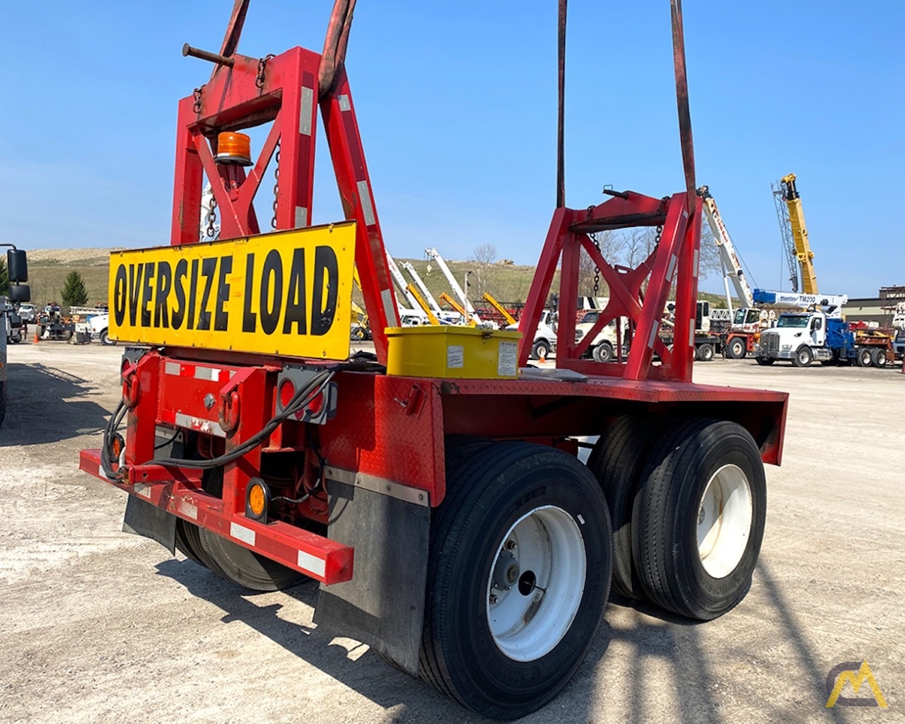 Shop Built 2-Axle Boom Dolly - Grove 5165 2