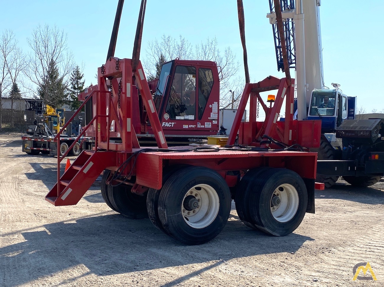 Shop Built 2-Axle Boom Dolly - Grove 5165 3