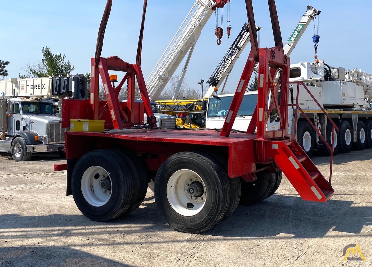 Shop Built 2-Axle Boom Dolly - Grove 5165 5