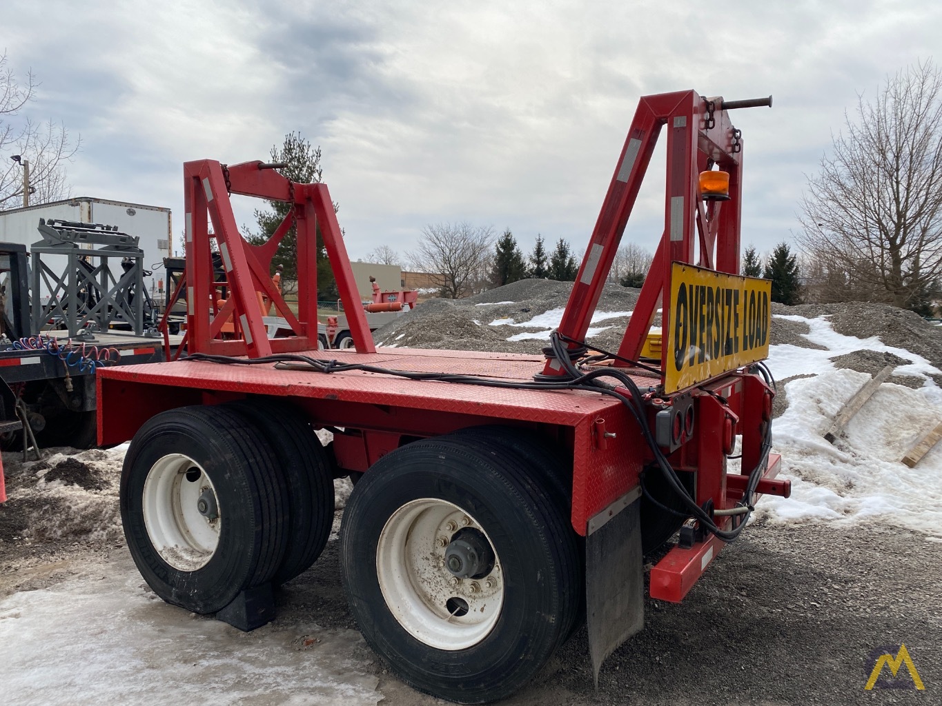 Shop Built 2-Axle Boom Dolly - Grove 5165 0