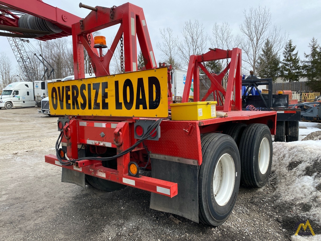 Shop Built 2-Axle Boom Dolly - Grove 5165 1